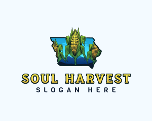 Iowa Sweet Corn Farm logo design