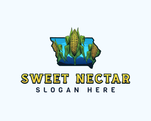 Iowa Sweet Corn Farm logo design