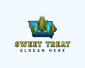 Iowa Sweet Corn Farm logo design