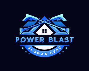 Power Washer Cleaning logo design