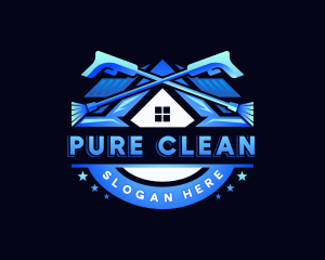 Power Washer Cleaning logo design