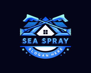 Power Washer Cleaning logo design