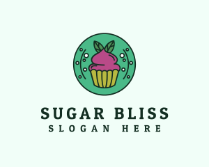 Sweets - Vegan Sweet Cupcake logo design