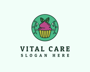 Vegan - Vegan Sweet Cupcake logo design