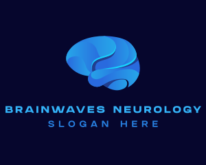 Brain Neurology Science logo design