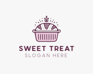 Bake - Loaf Bread Baking logo design