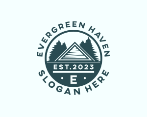 Forest - Forest Cabin Roofing logo design