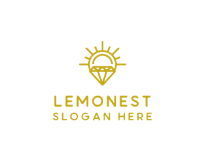 Jewellery - Luxury Sun Diamond logo design