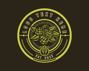 Barrel - Hop Beer Barrel logo design