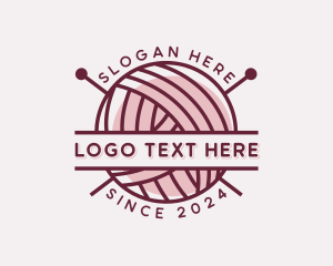 Yarn - Yarn Textile Crochet logo design