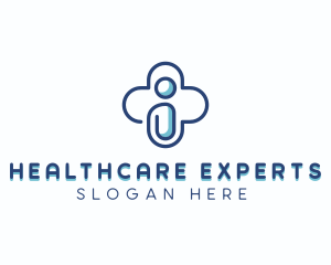 Medical Cross Healthcare logo design