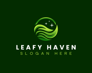 Leaves - Modern Leaves Wellness logo design