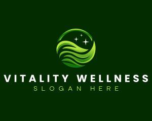 Natural Leaves Wellness logo design