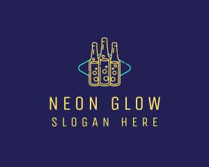 Neon - Neon Beer Bar Sign logo design