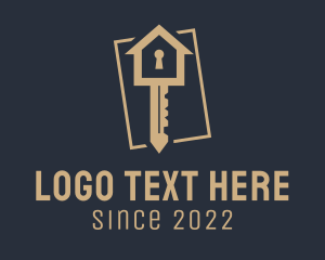 Key - Realtor House Key logo design