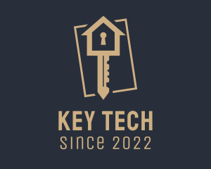 Realtor House Key logo design