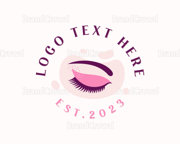 Beauty Cosmetics Eyelashes Logo