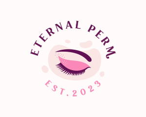 Beauty Cosmetics Eyelashes logo design