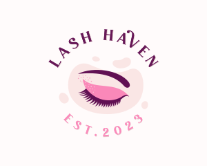 Beauty Cosmetics Eyelashes logo design