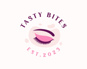 Eyelash Extension - Beauty Cosmetics Eyelashes logo design