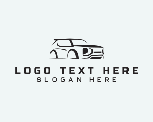 4x4 - SUV Vehicle Driving logo design