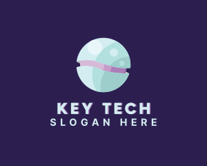 Modern Tech Ball logo design