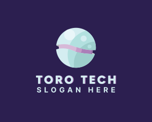 Modern Tech Ball logo design