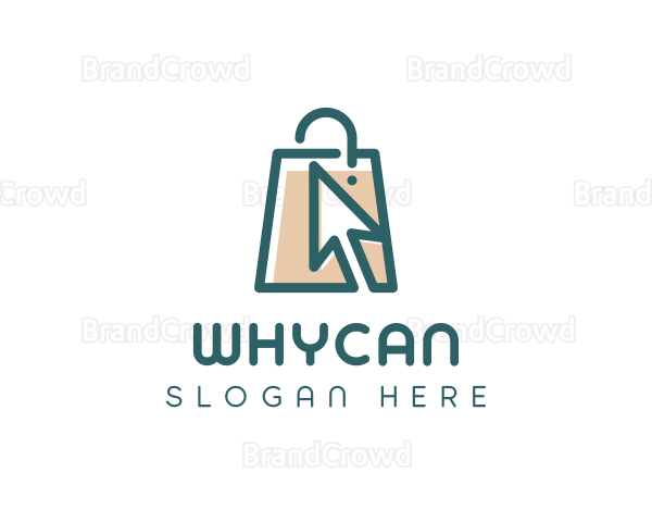Market Shopping Bag Logo