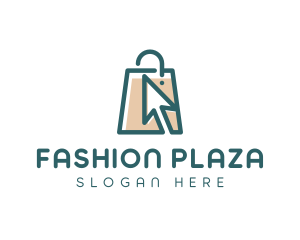 Mall - Market Shopping Bag logo design