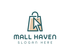 Market Shopping Bag logo design