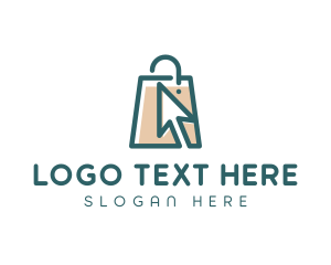 Shopping - Market Shopping Bag logo design