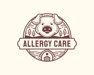 Livestock Pig Farm logo design