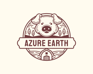 Livestock Pig Farm logo design