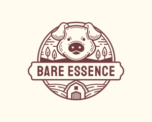 Livestock Pig Farm logo design