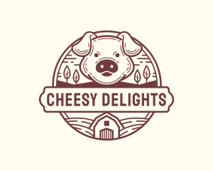 Livestock Pig Farm logo design