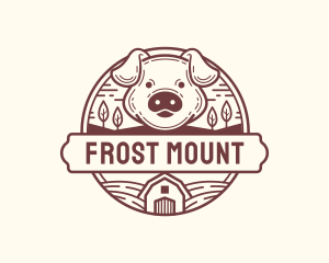 Livestock Pig Farm logo design