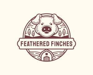 Livestock Pig Farm logo design