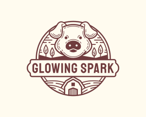 Livestock Pig Farm logo design