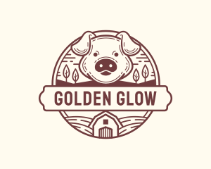 Livestock Pig Farm logo design