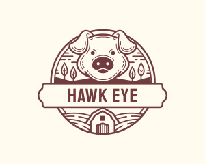 Livestock Pig Farm logo design