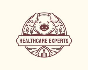 Livestock Pig Farm logo design