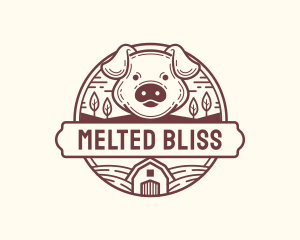 Livestock Pig Farm logo design