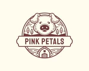 Livestock Pig Farm logo design