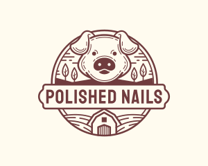 Livestock Pig Farm logo design