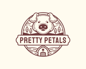 Livestock Pig Farm logo design