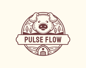 Livestock Pig Farm logo design