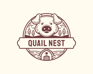 Livestock Pig Farm logo design