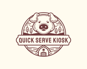 Livestock Pig Farm logo design