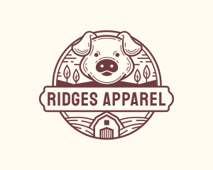 Livestock Pig Farm logo design