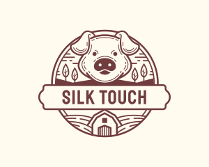 Livestock Pig Farm logo design